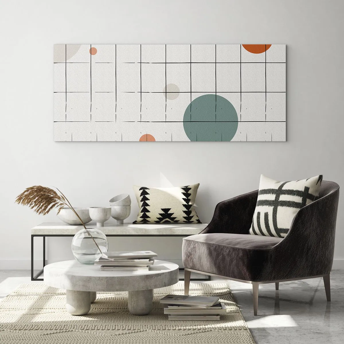 Cuadro sobre vidrio - Impresiones sobre Vidrio - Atrapados. ¿Nosotros o ellos? - 100x40 cm