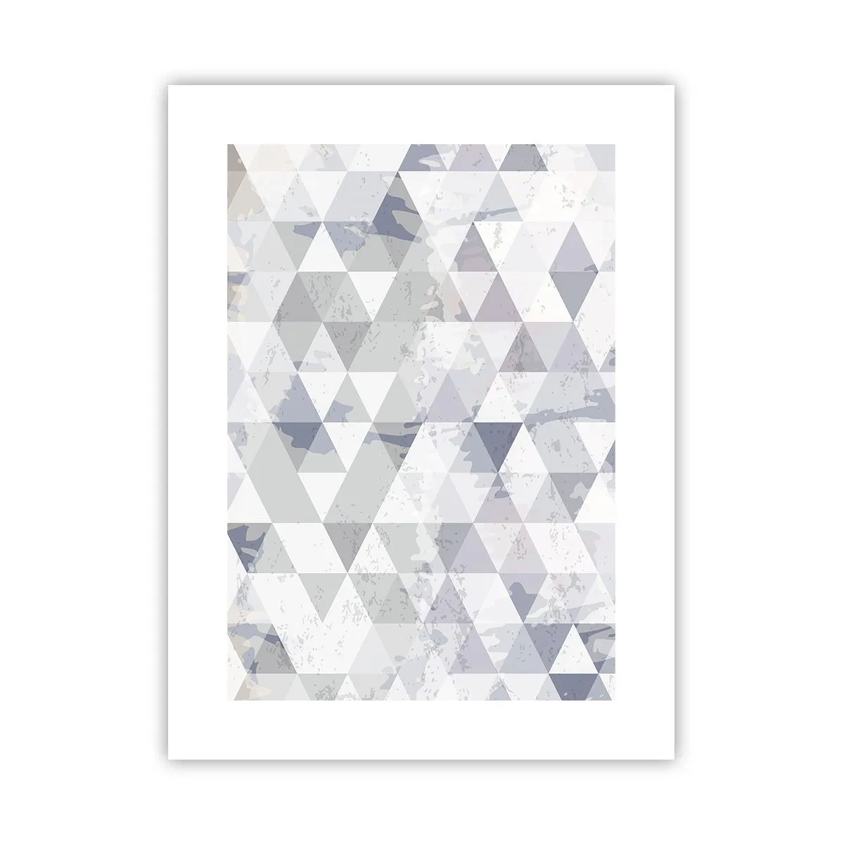 Póster - A ritmo de triángulo - 30x40 cm