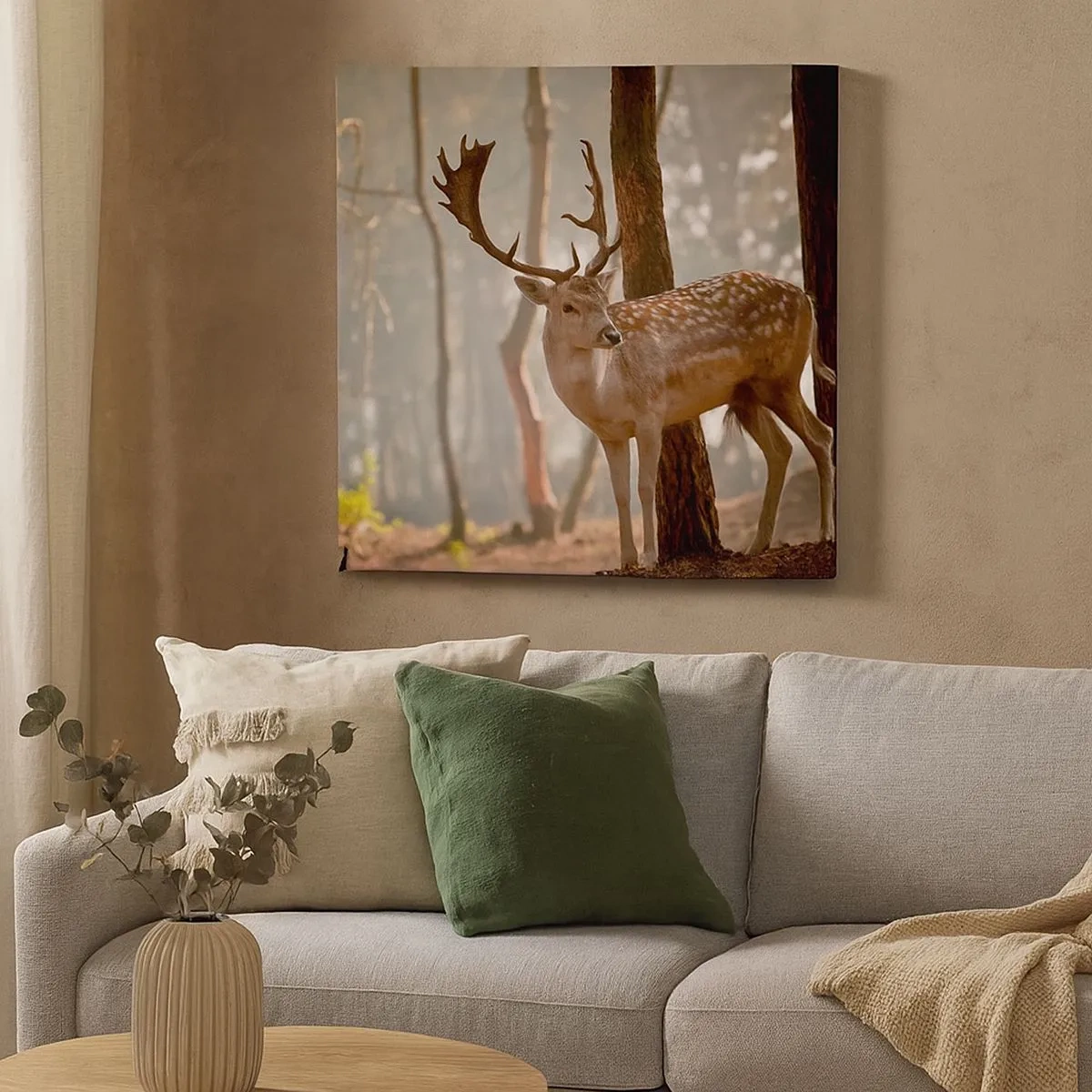 Cuadro sobre lienzo - Impresión de Imagen - La luz de la juventud - 30x30 cm