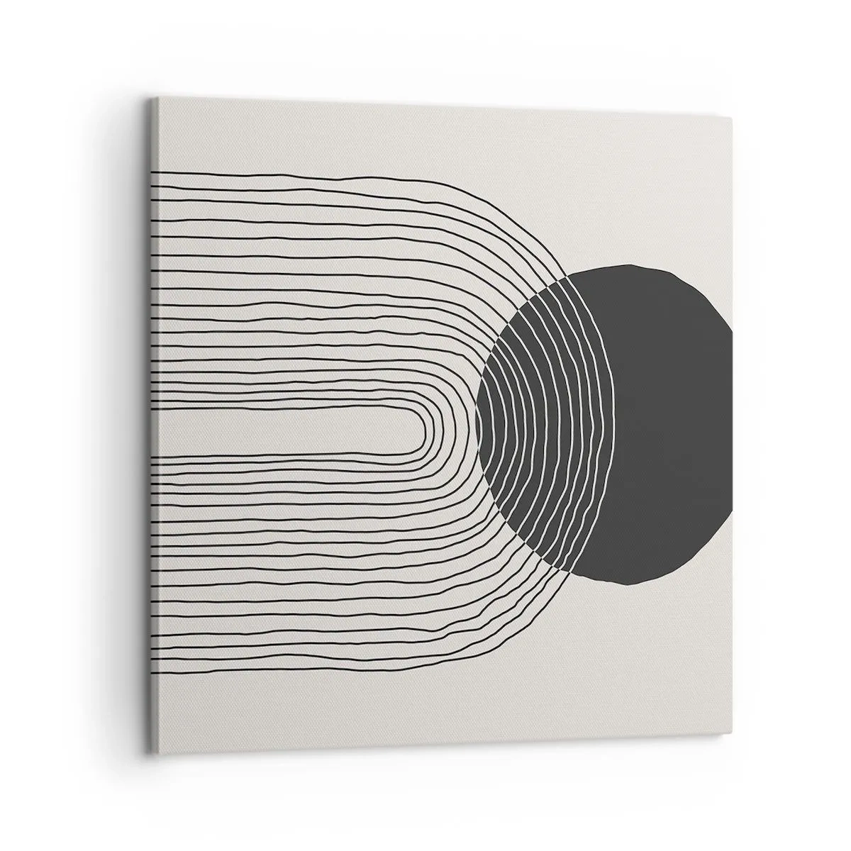 Cuadro sobre lienzo - Impresión de Imagen - Temblor y certeza - 60x60 cm