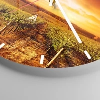 Esfera sin numeración, con rayas