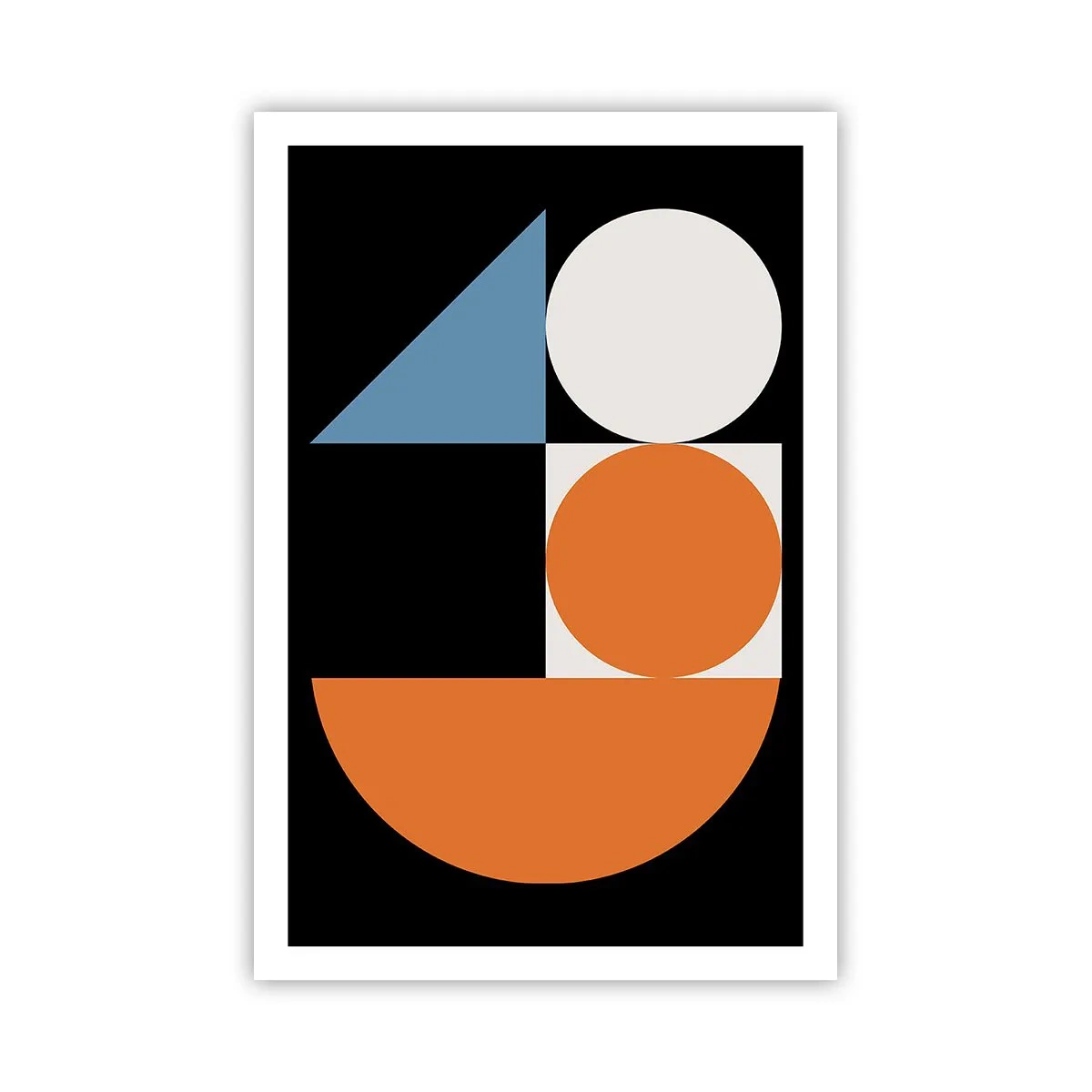 Póster - Diseño con figuras - 61x91 cm