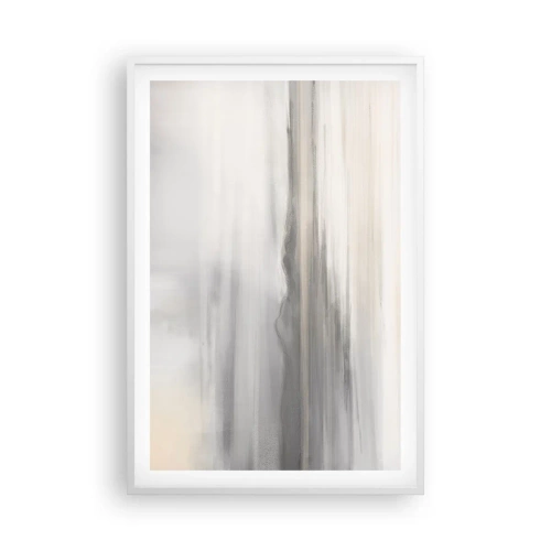 Póster en marco blanco - Una distancia reflexiva - 61x91 cm