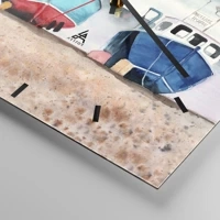 Esfera sin numeración, con rayas