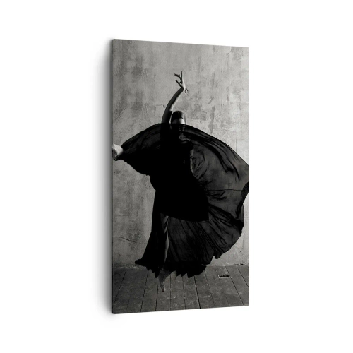 Cuadro sobre lienzo - Impresión de Imagen - Cargada de pasión - 45x80 cm