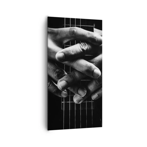 Cuadro sobre lienzo - Impresión de Imagen - La oración del artista - 65x120 cm