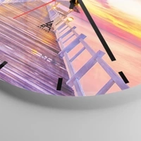 Esfera sin numeración, con rayas