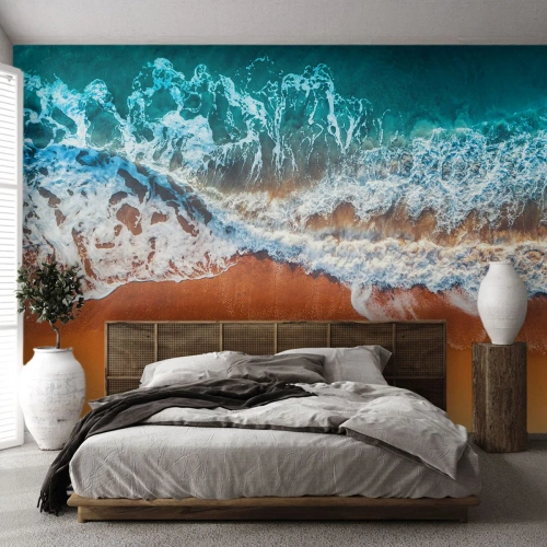 Fotomural Autadhesivo Deluxe Sticker - Siempre a la par - Paisaje, Mar, Playa - 250x175 cm