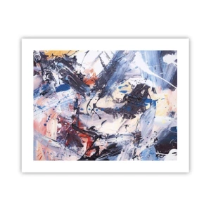 Póster - Danza loca de la abstracción - 50x40 cm