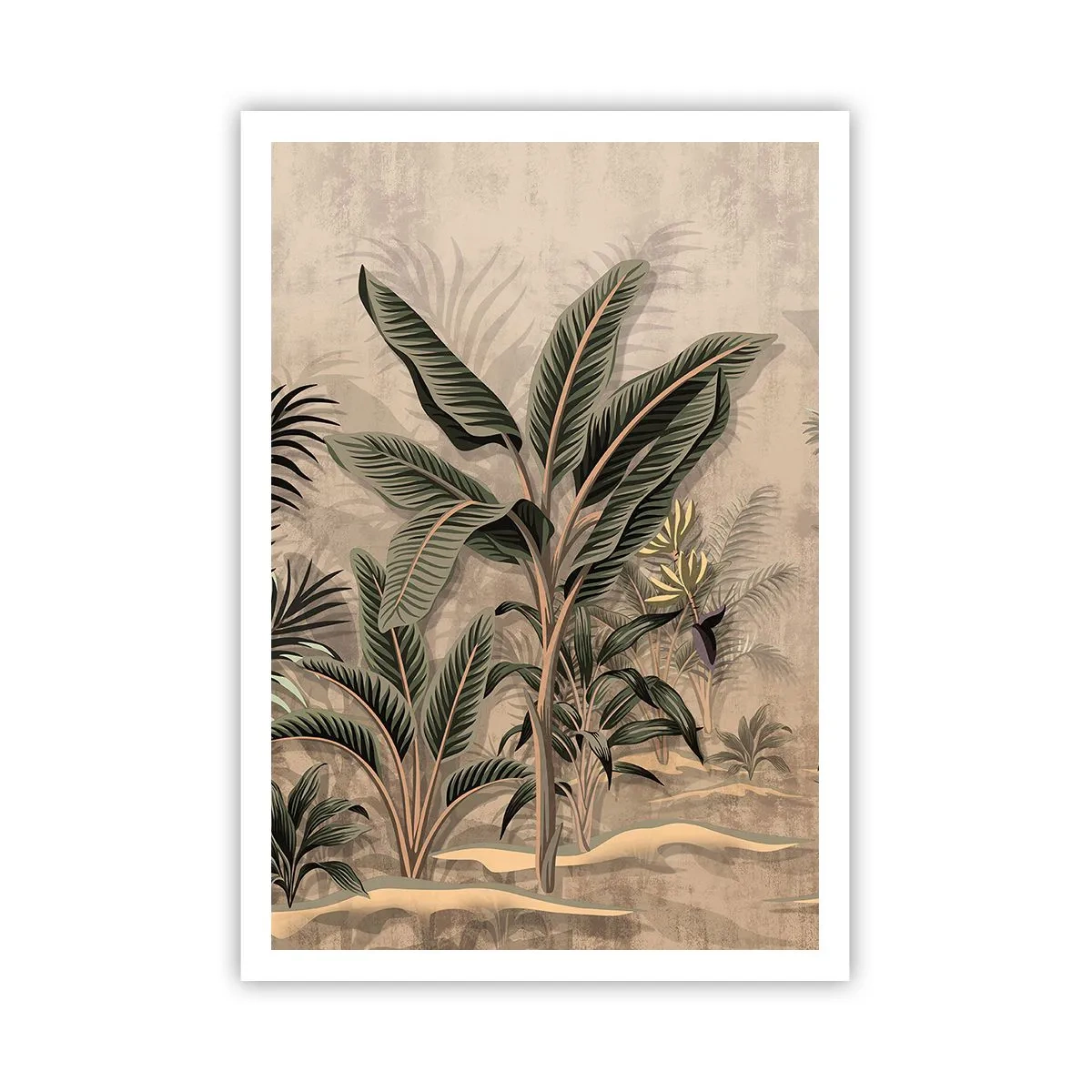 Póster - Grabados de estilo colonial - 70x100 cm