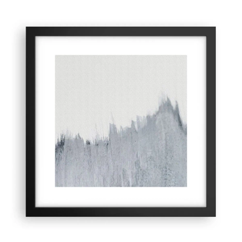 Póster en marco negro - Una señal misteriosa - 30x30 cm