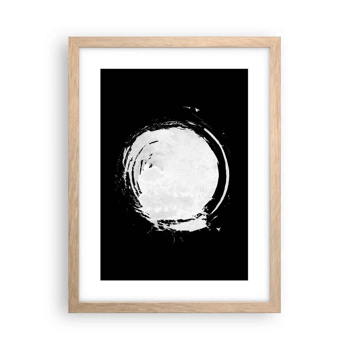 Póster en marco roble claro - La buena salida - 30x40 cm