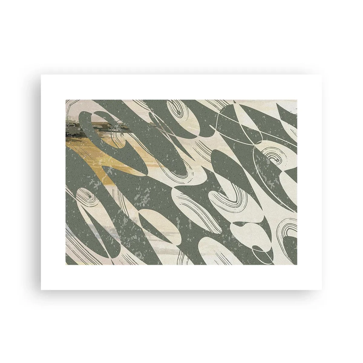 Póster - Abstracción rítmica - 40x30 cm