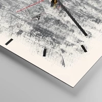 Esfera sin numeración, con rayas