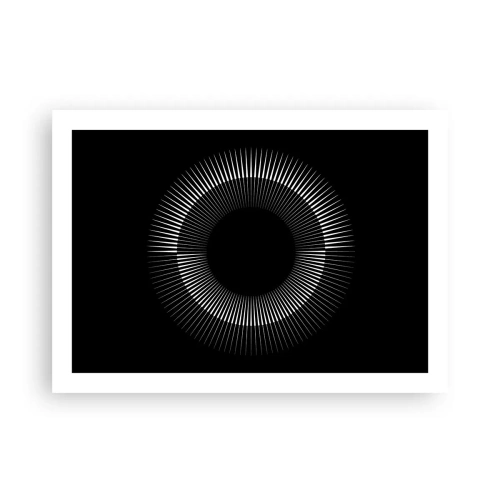 Póster - Sol negro - 70x50 cm
