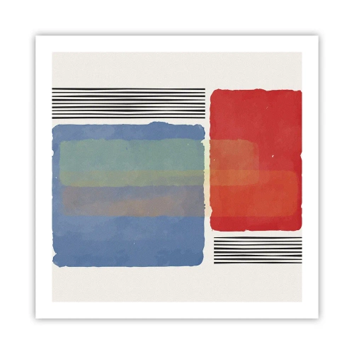 Póster - Espíritu y alma de la geometría - 60x60 cm