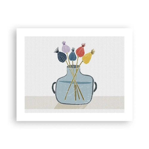 Póster - Como una semilla de amapola - 50x40 cm