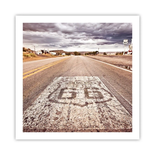 Póster - Mother Road: una leyenda americana - 60x60 cm