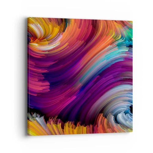 Cuadro sobre lienzo - Impresión de Imagen - El comienzo de un nuevo mundo - 40x40 cm
