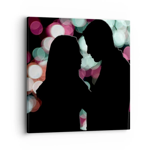 Cuadro sobre lienzo - Impresión de Imagen - ¡Sí! - 40x40 cm