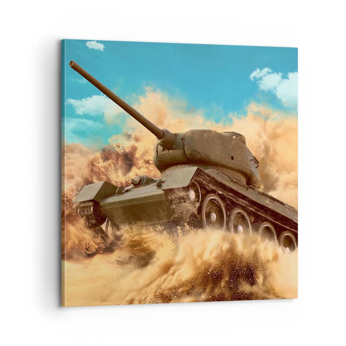 Cuadro sobre lienzo - Impresión de Imagen - Inmejorable - 60x60 cm