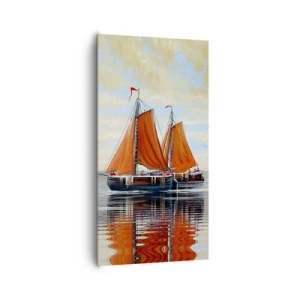 Cuadro sobre lienzo - Impresión de Imagen - Navega, marinero.... - 65x120 cm