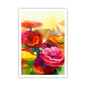 Póster - No solo rojo - 70x100 cm