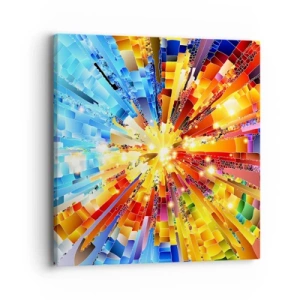 Cuadro sobre lienzo - Impresión de Imagen - In medias res - 40x40 cm