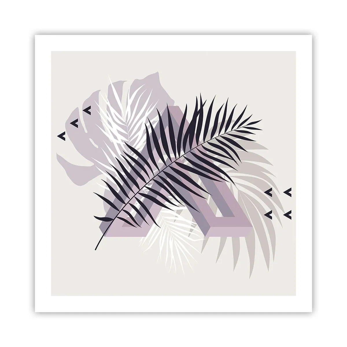 Póster - La sombra de una sombra - 60x60 cm