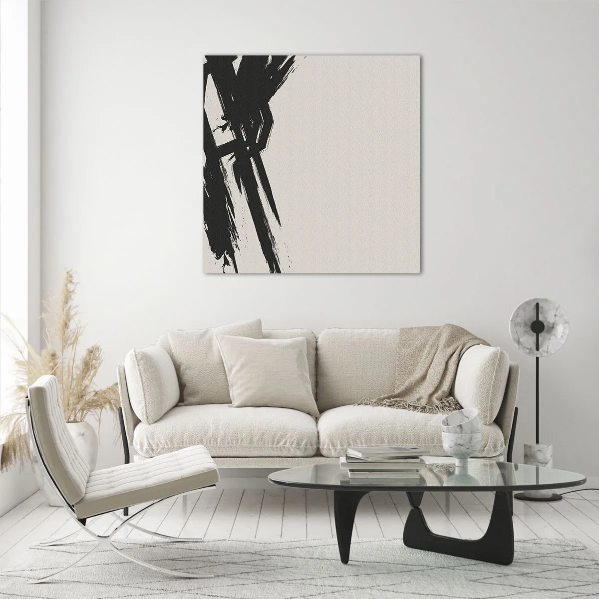 Cuadro sobre vidrio - Impresiones sobre Vidrio - Impulso imparable - 60x60 cm