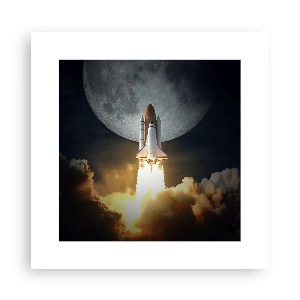 Póster - El comienzo de una aventura sobrenatural - 30x30 cm