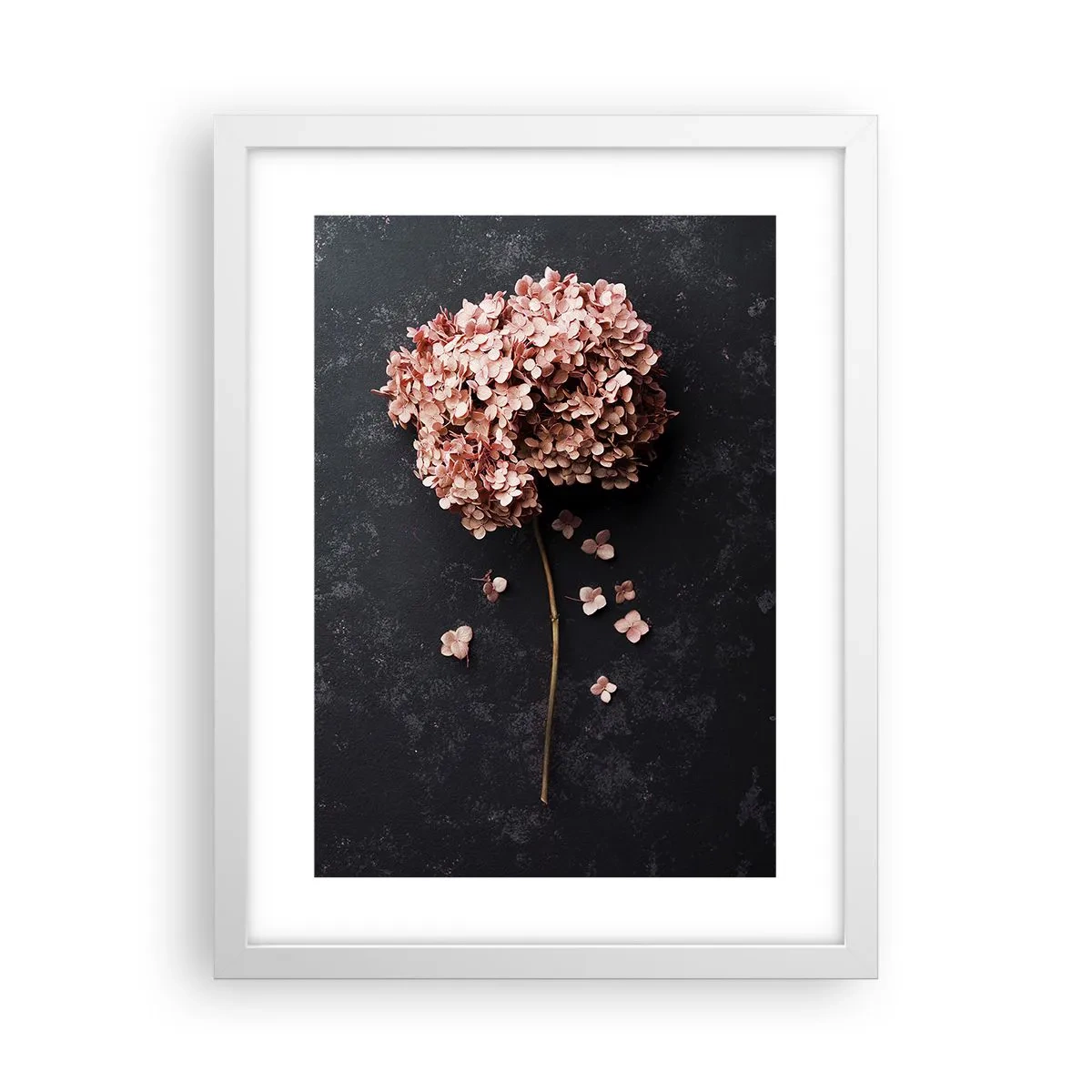 Póster en marco blanco - Un signo verdaderamente romántico - 30x40 cm