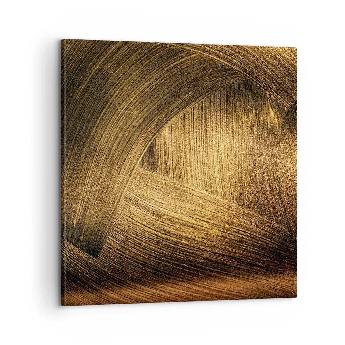 Cuadro sobre lienzo - Impresión de Imagen - En un laberinto de oro - 60x60 cm