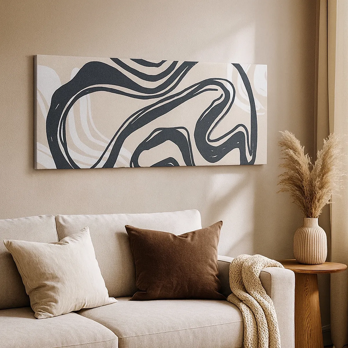 Cuadro sobre lienzo - Impresión de Imagen - Expresión multiplicada - 30x30 cm