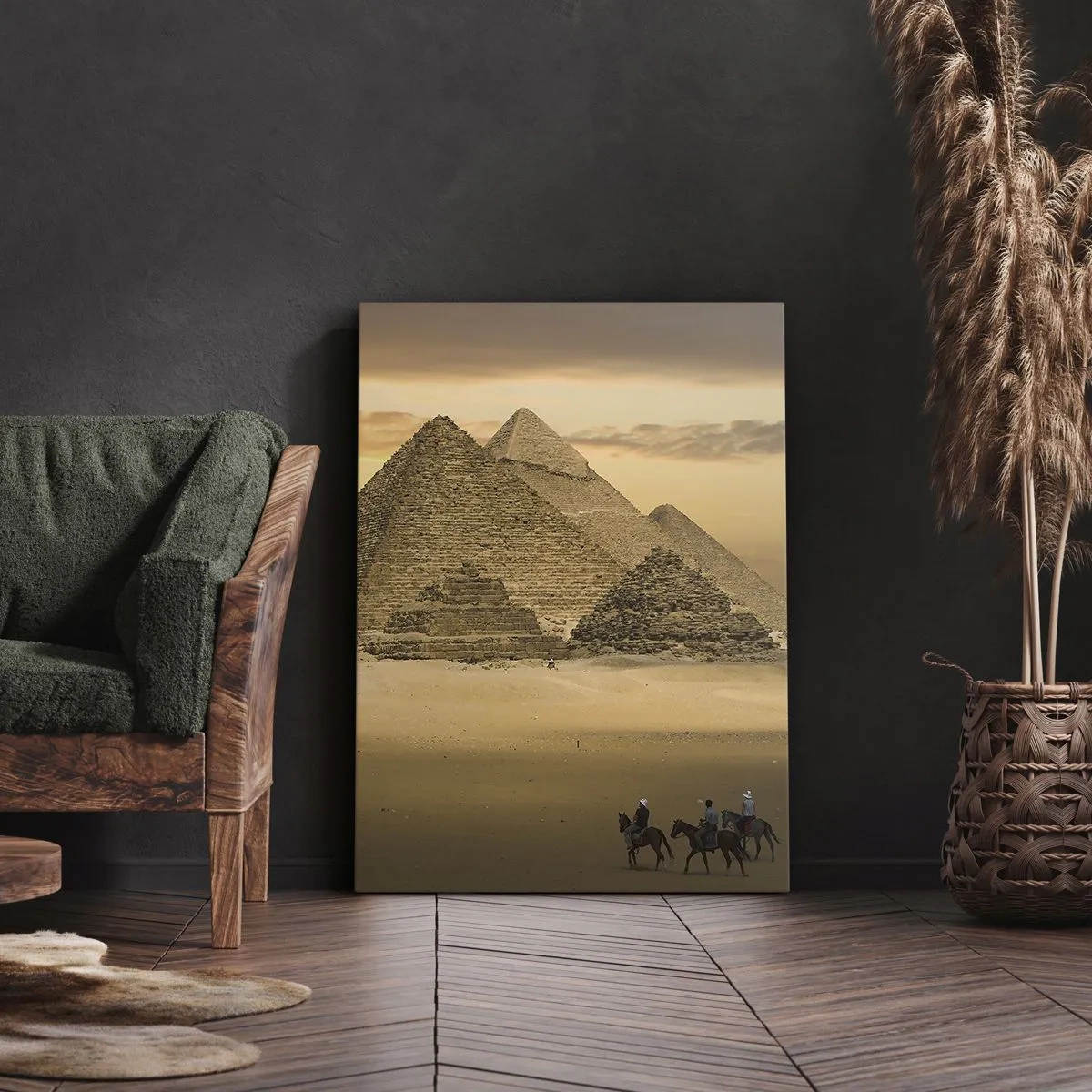 Cuadro sobre lienzo - Impresión de Imagen - Sin cambios desde hace miles de años - 45x80 cm