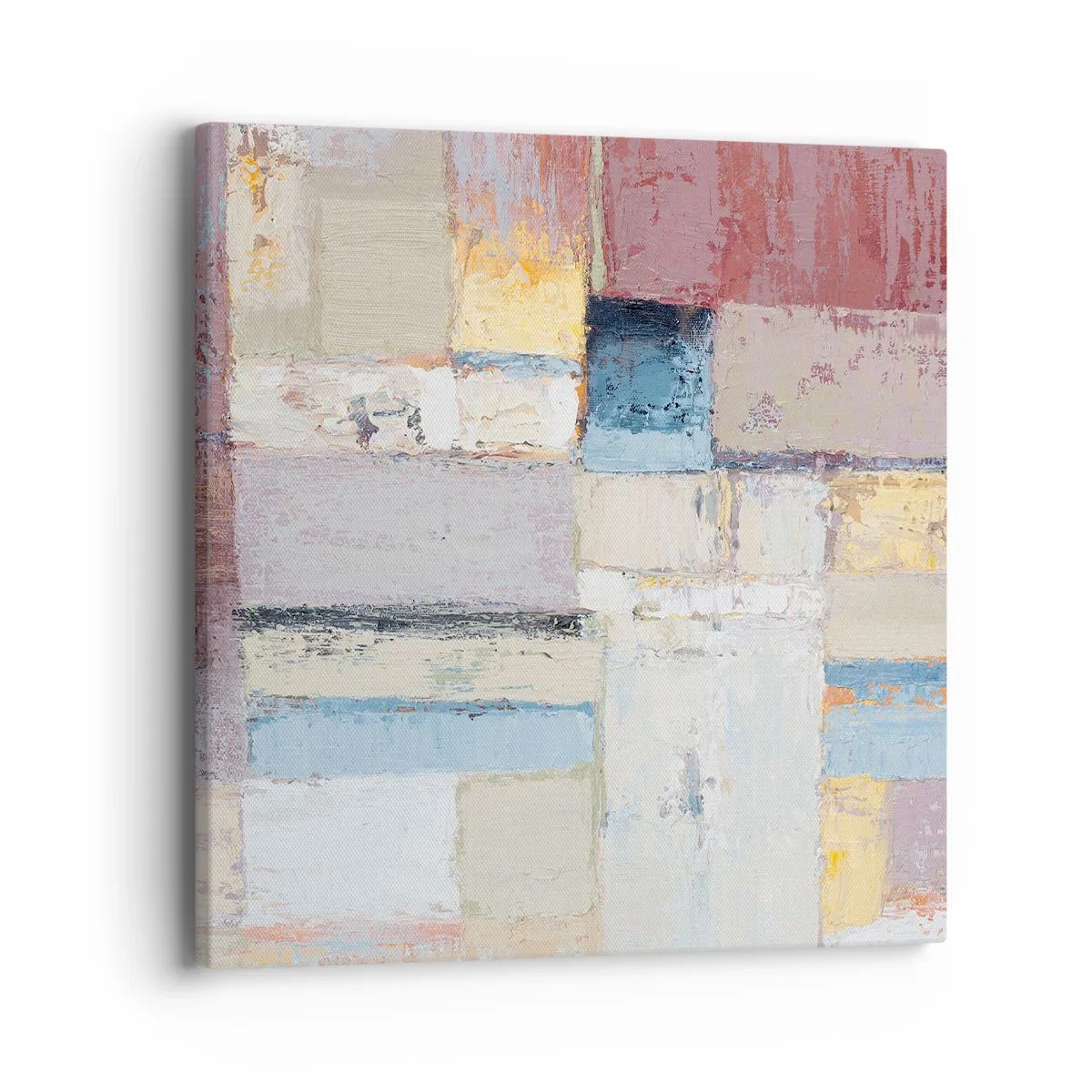 Cuadro sobre lienzo - Impresión de Imagen - La tranquilidad de la geometría - 40x40 cm