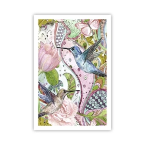 Póster - Enredado en las vides - 61x91 cm