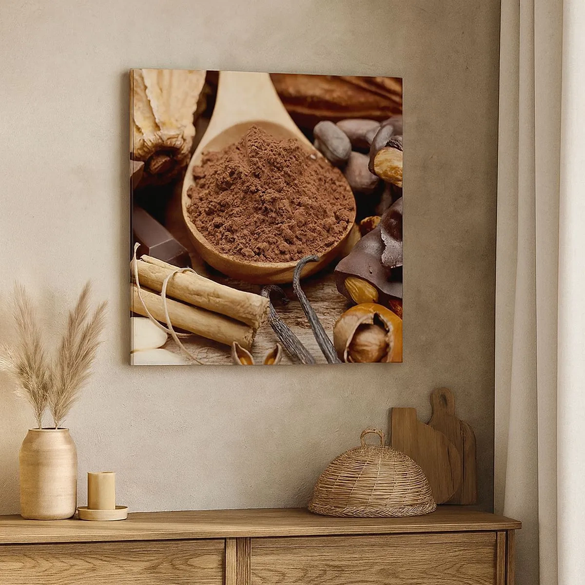 Cuadro sobre lienzo - Impresión de Imagen - Lo mejor para las penas - 30x30 cm