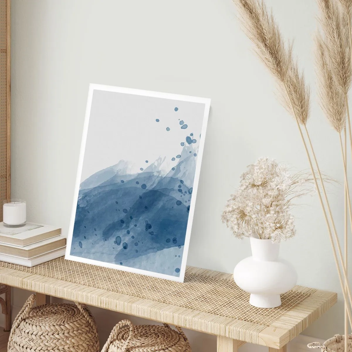 Póster - Tul azul - 70x100 cm