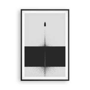 Póster en marco negro - Directa al objetivo - 61x91 cm