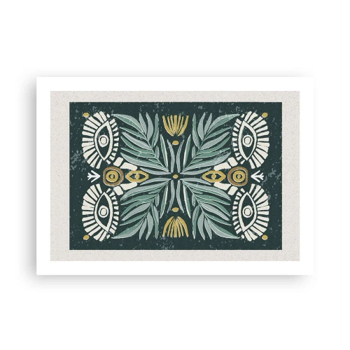 Póster - Como un recorte folclórico - 70x50 cm