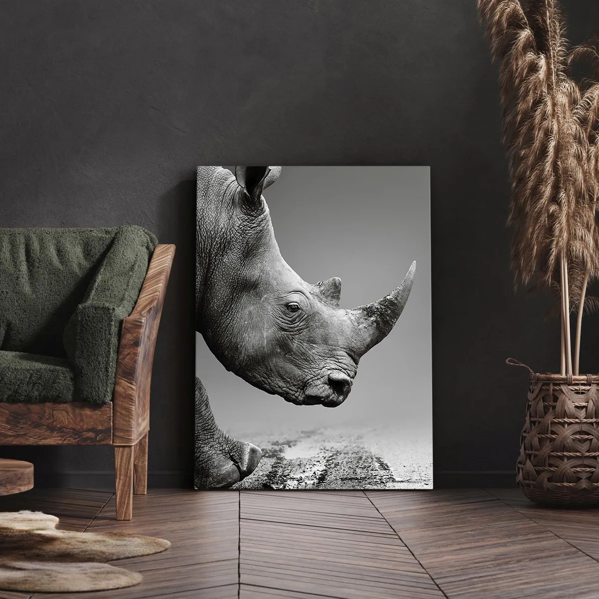 Cuadro sobre lienzo - Impresión de Imagen - Fuerza imparable - 65x120 cm