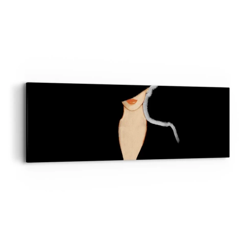 Cuadro sobre lienzo - Impresión de Imagen - Elegancia y estilo - 90x30 cm