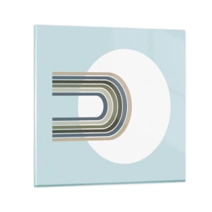 Cuadro sobre vidrio - Impresiones sobre Vidrio - Una atracción irresistible - 70x70 cm