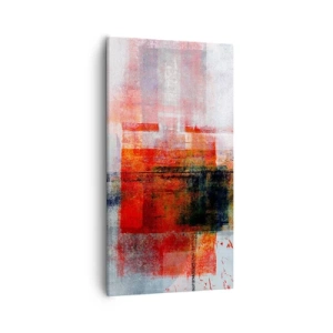 Cuadro sobre lienzo - Impresión de Imagen - Composición brillante - 55x100 cm