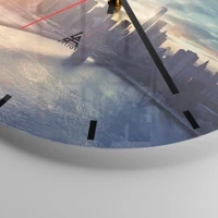 Esfera sin numeración, con rayas