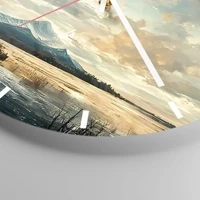 Esfera sin numeración, con rayas