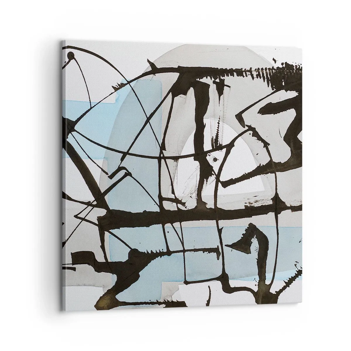 Cuadro sobre lienzo - Impresión de Imagen - Azul a pesar de todo - 60x60 cm