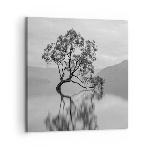 Cuadro sobre lienzo - Impresión de Imagen - Existe tal lugar en el mundo - 60x60 cm