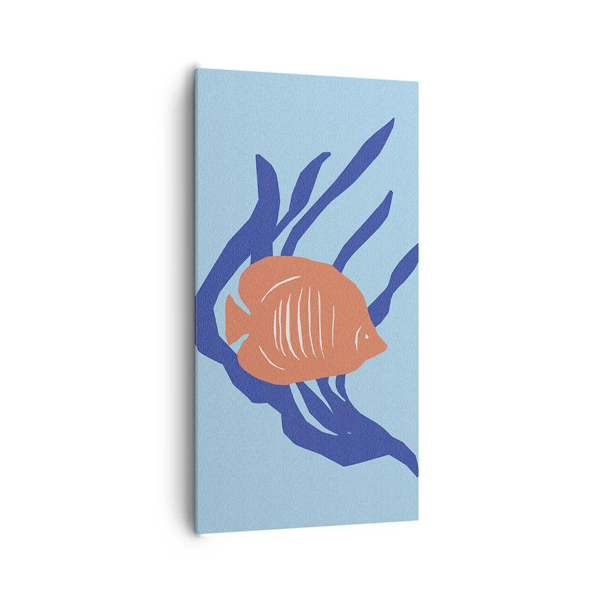Cuadro sobre lienzo - Impresión de Imagen - Habitante de las aguas coralinas - 65x120 cm